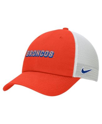 Nike - Men's Orange Boise State Broncos On-Field Club Adjustable Trucker Hat