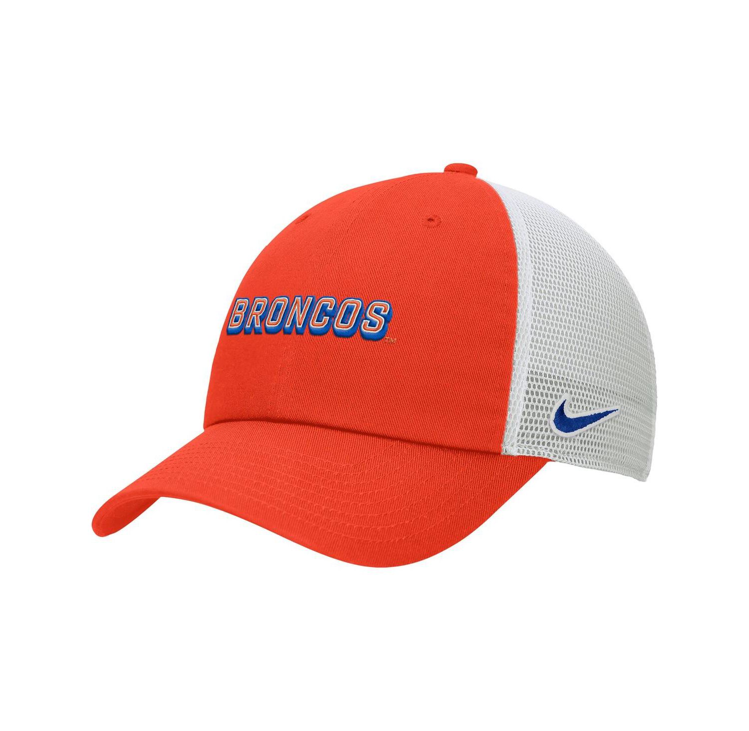 Men's Orange Boise State Broncos On-Field Club Adjustable Trucker Hat