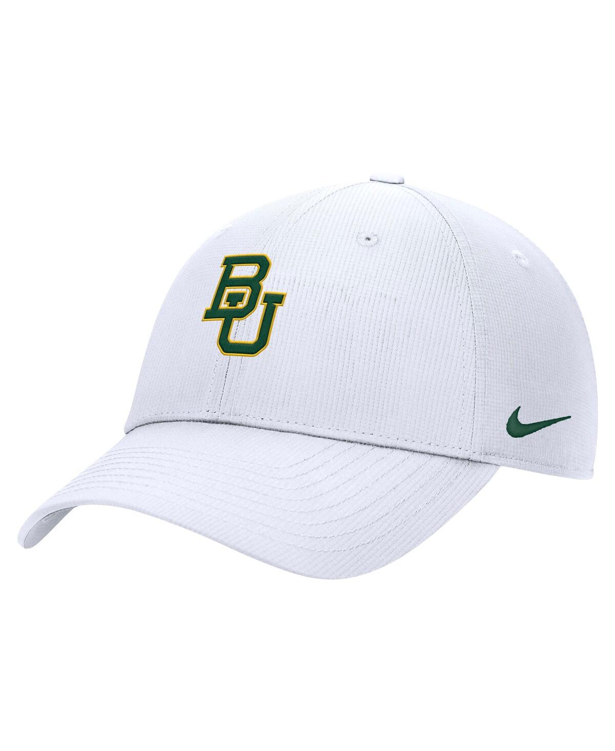Nike Men's White Baylor Bears 2025 On-Field Club Performance Adjustable Hat