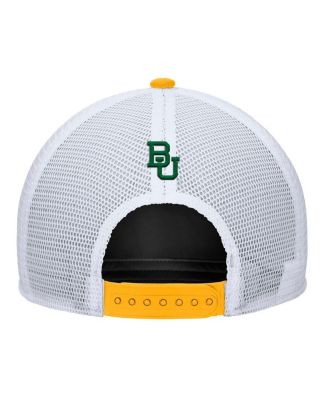 Men's Gold Baylor Bears 2025 On-Field Rise Trucker Adjustable Hat