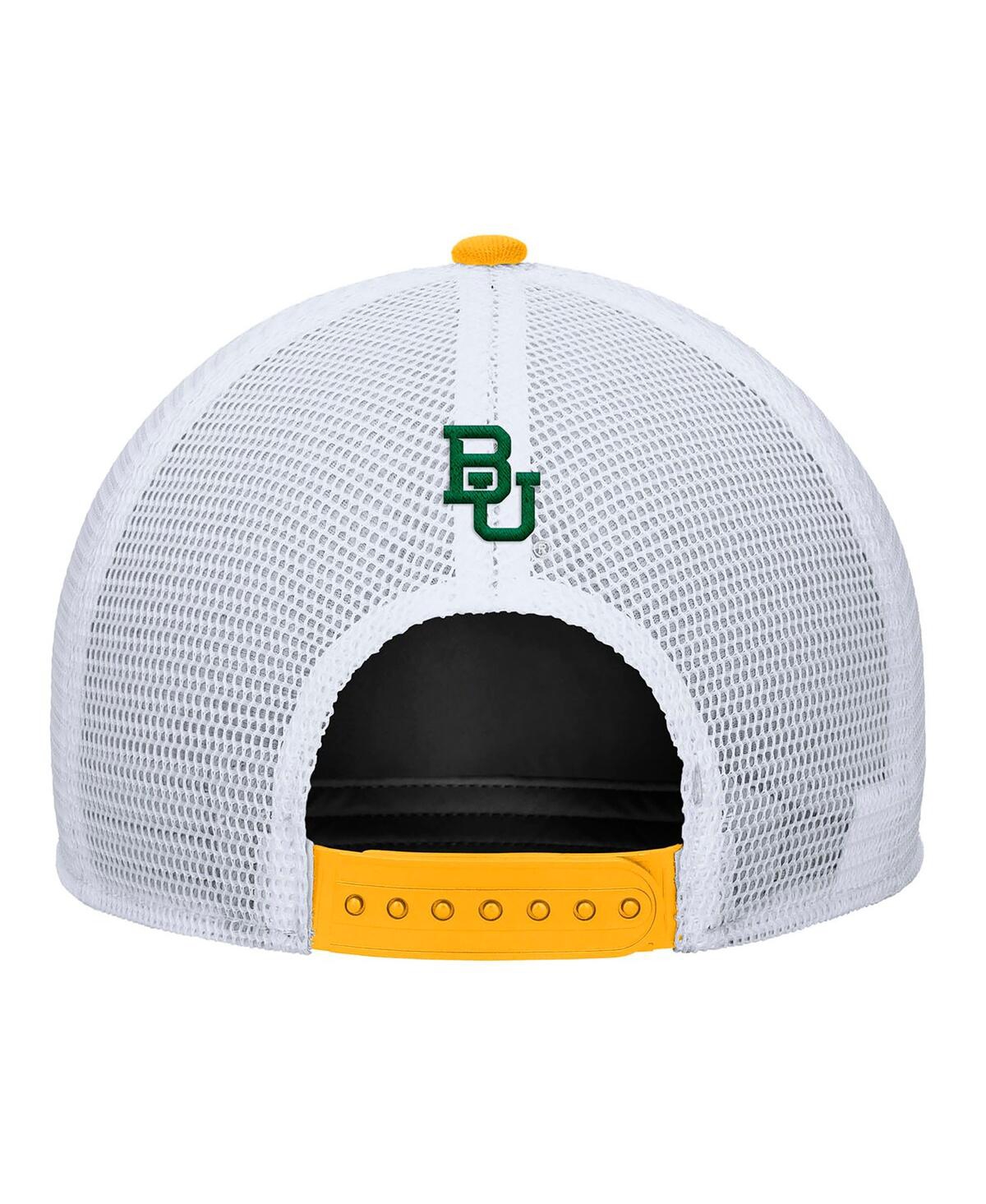 Nike Men's Gold Baylor Bears 2025 On-field Rise Trucker Adjustable Hat In Gold