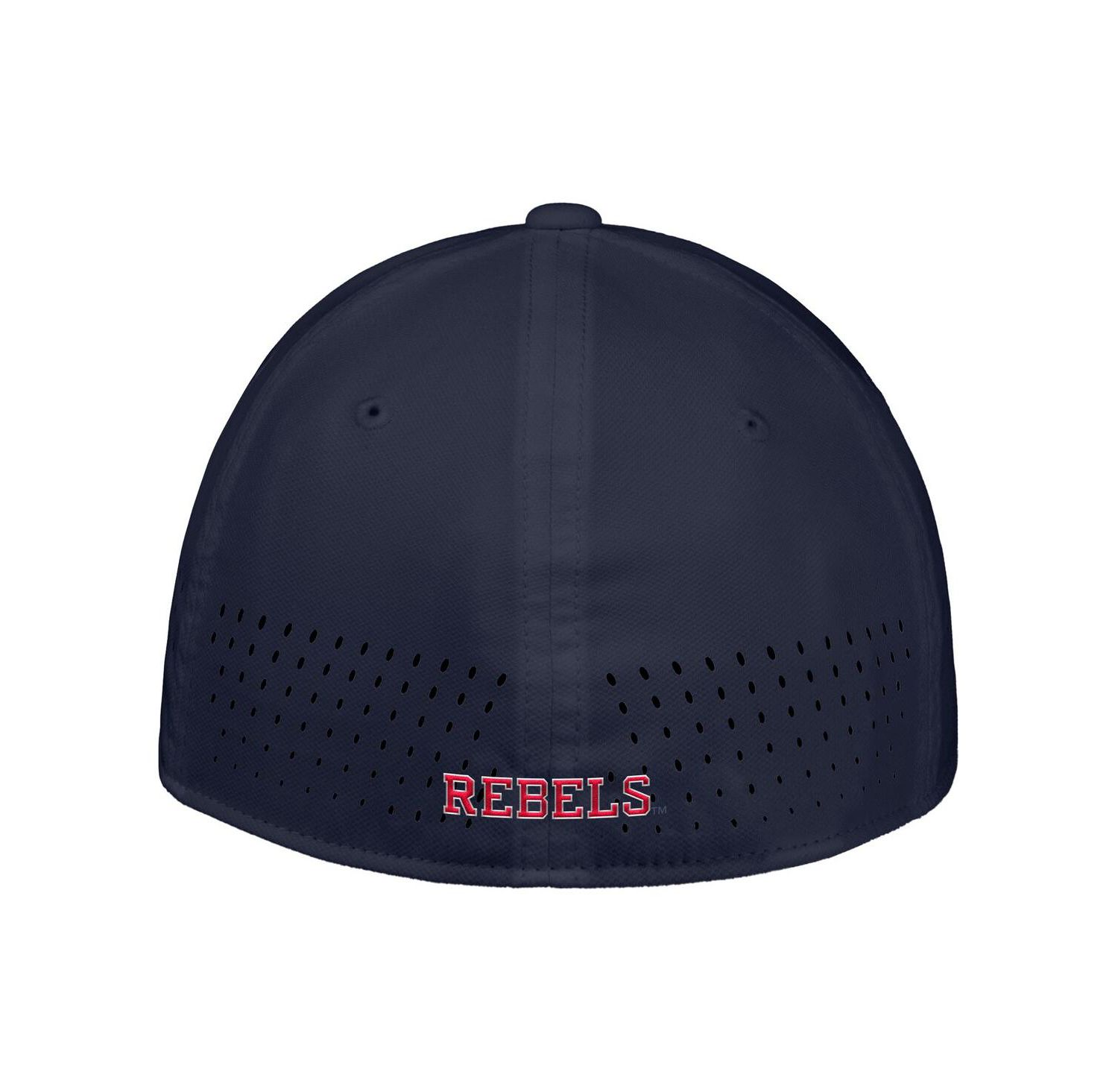Men's Navy Ole Miss Rebels 2025 On-Field Performance Flex Hat