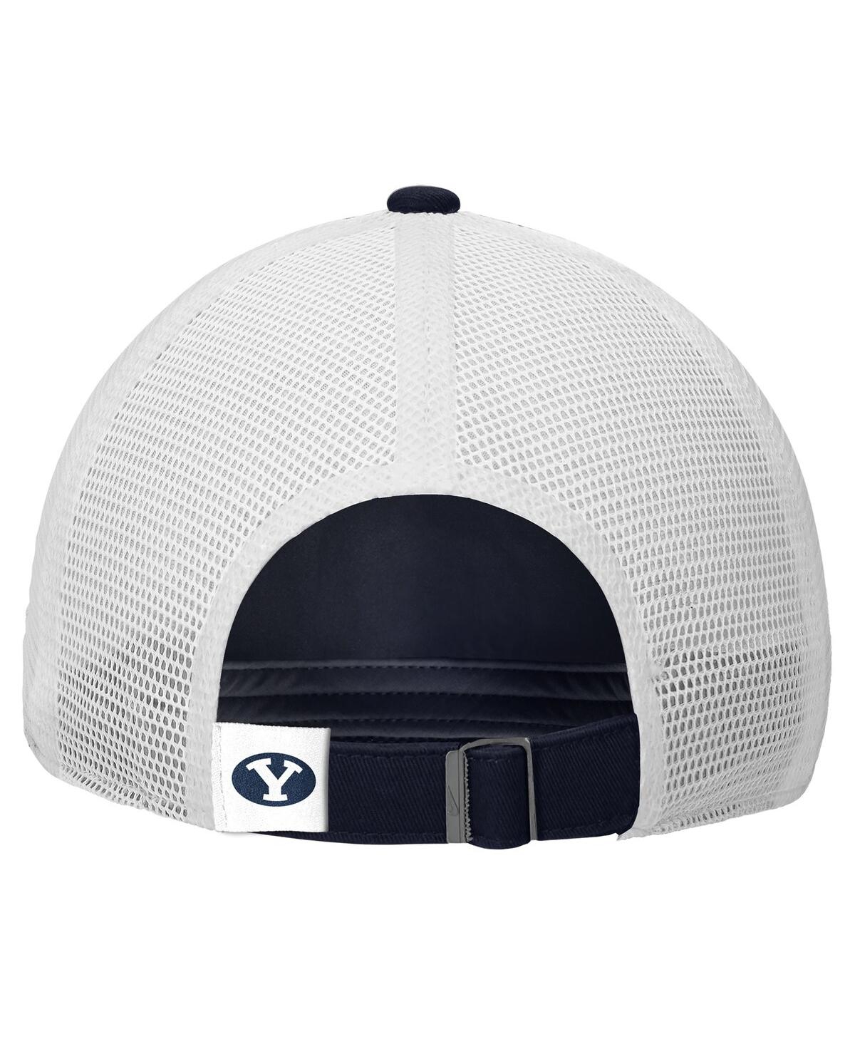 Nike Men's Navy Byu Cougars On-Field Club Adjustable Trucker Hat