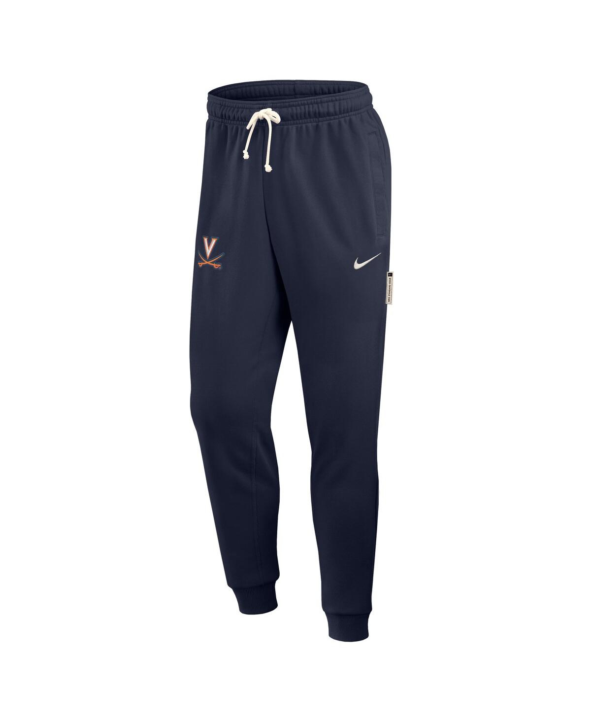 Nike Men's Navy Virginia Cavaliers 2025 Sideline Performance Taper Pants In Blue