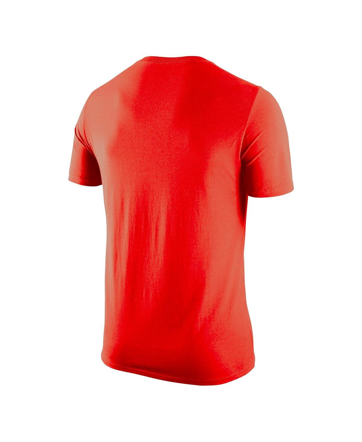 Nike Men's Orange Syracuse Orange Script T-shirt In Red