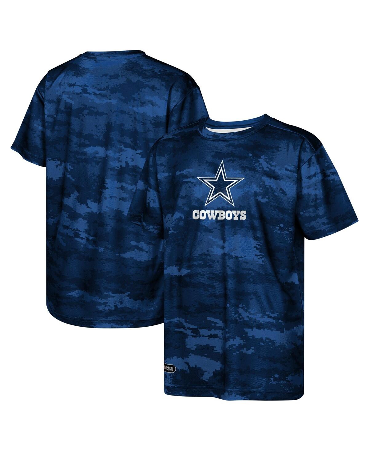Outerstuff Preschool Navy Dallas Cowboys Scrimmage T-shirt In Blue
