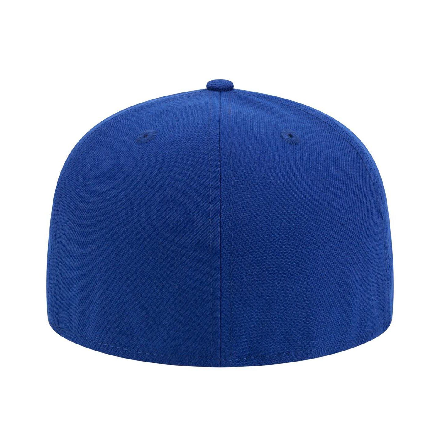Мужская кепка New Era Royal Kansas Jayhawks Vault 59FIFTY Fitted Hat — фото 3