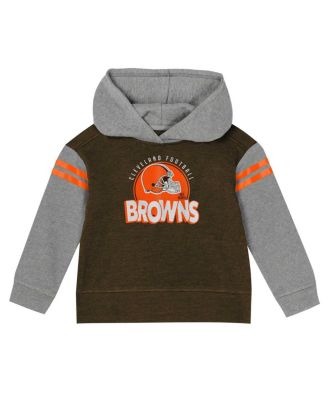 Toddler 2-Piece Cleveland Browns Club House Long Sleeve Hoodie Top and Leggings Set