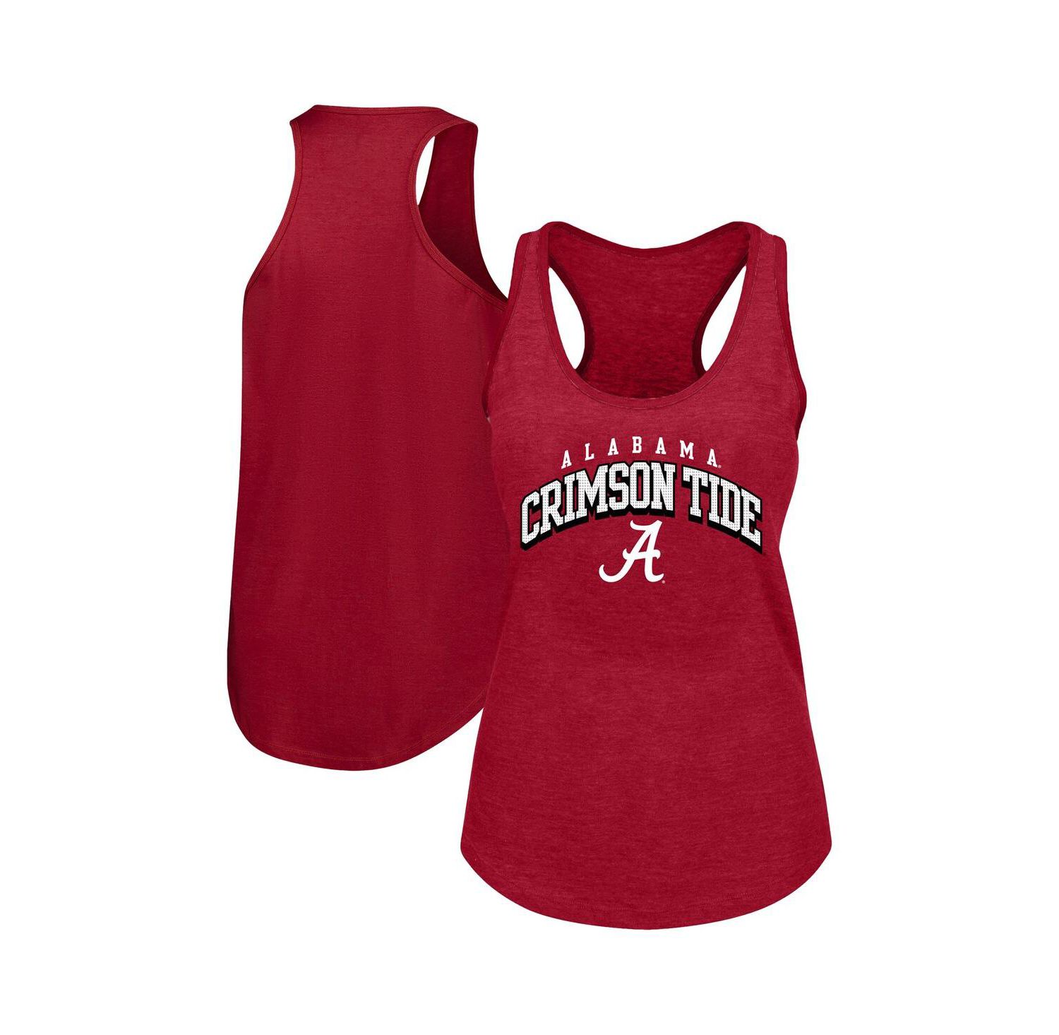 Women's Crimson Alabama Crimson Tide Plus Size Arch Tank Top