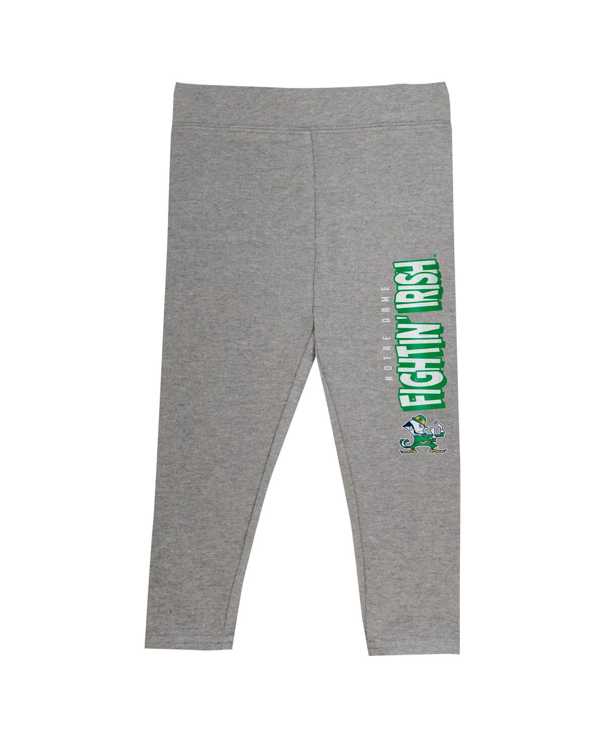 Outerstuff Baby Boys And Girls Navy Notre Dame Fighting Irish Clubhouse Pullover Hoodie And Legging Set In Blue