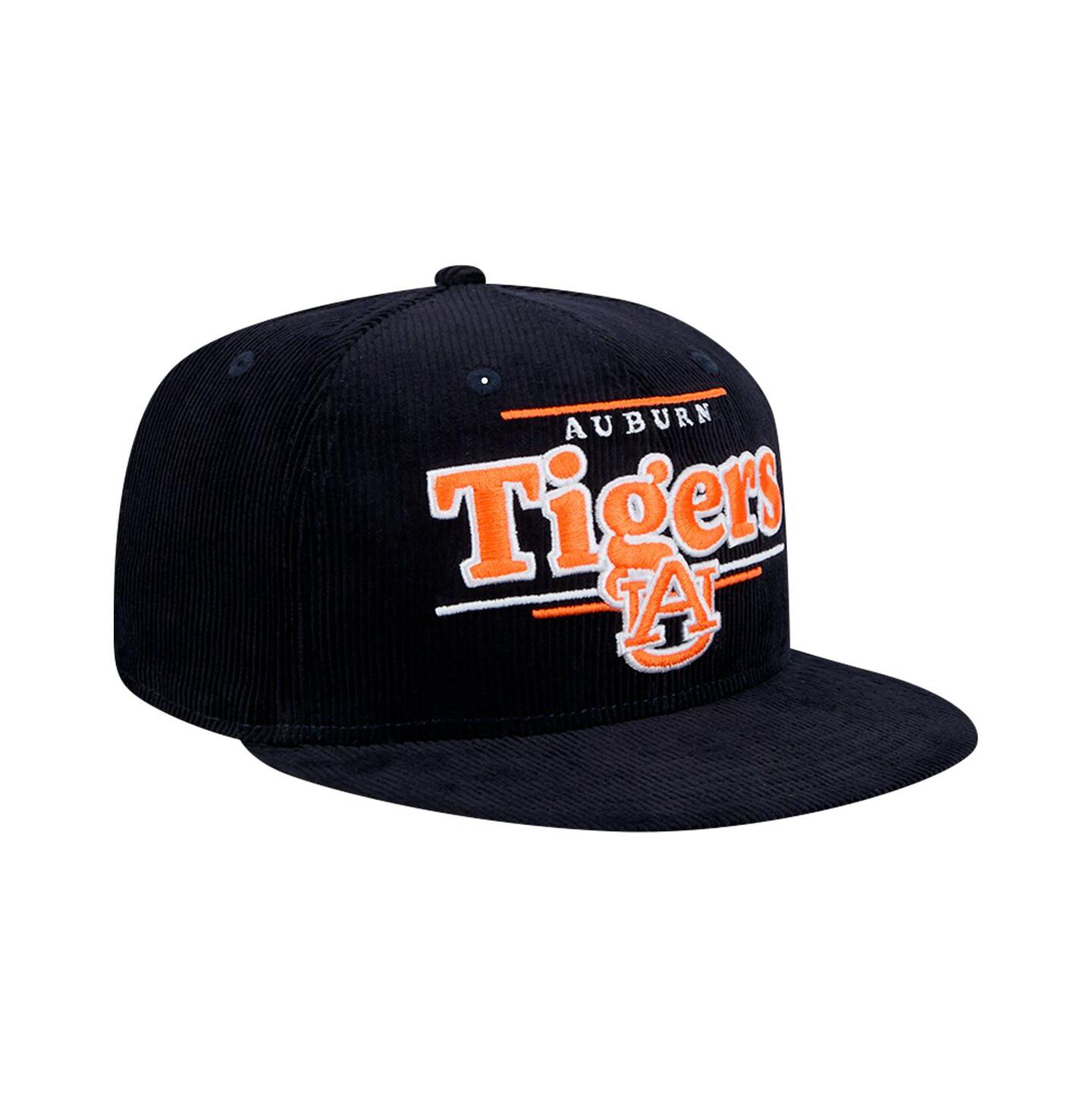 Мужская кепка New Era Navy Auburn Tigers Display 9FIFTY Snapback Hat — фото 3