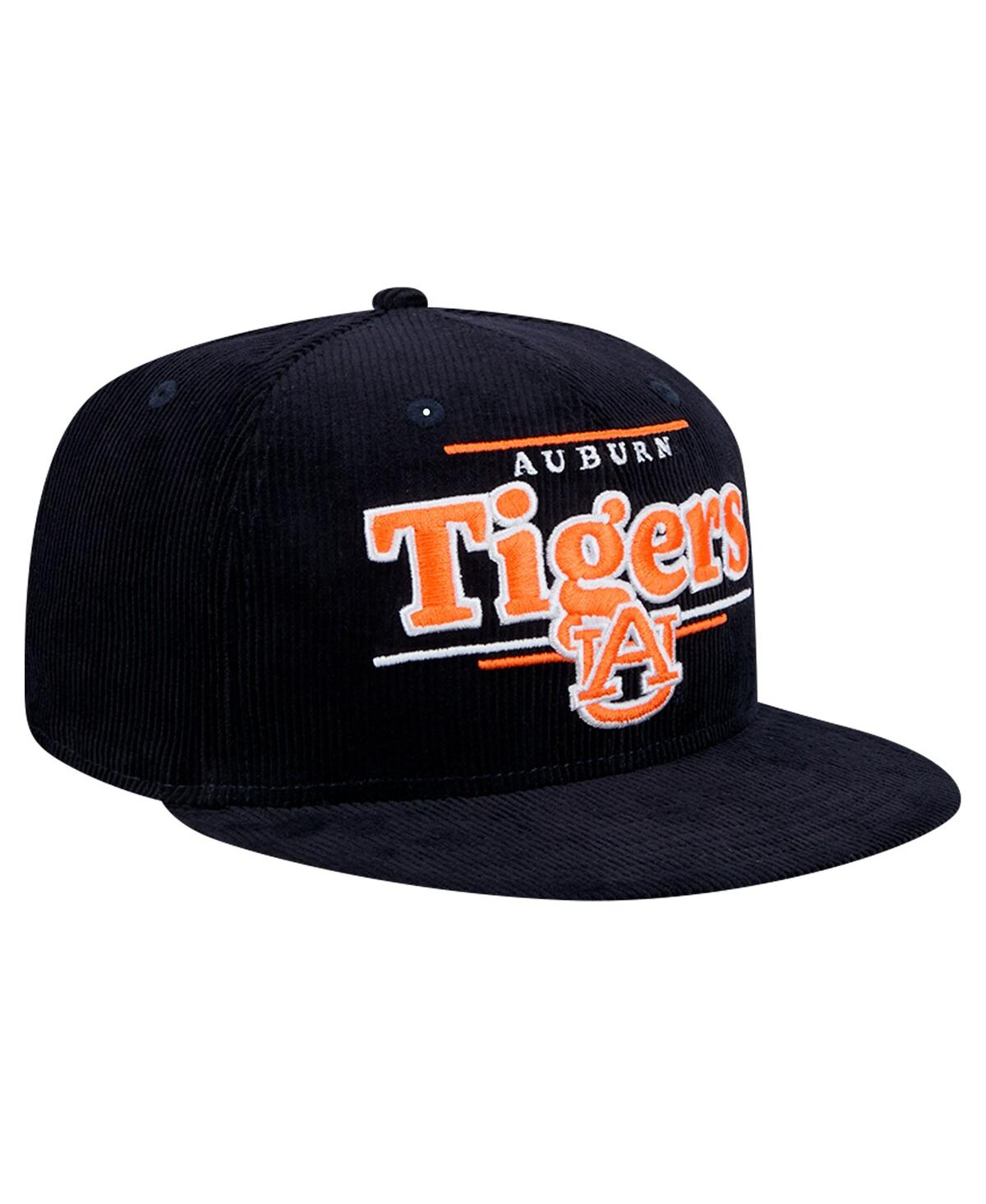 New Era Men's Navy Auburn Tigers Display 9fifty Snapback Hat In Blue