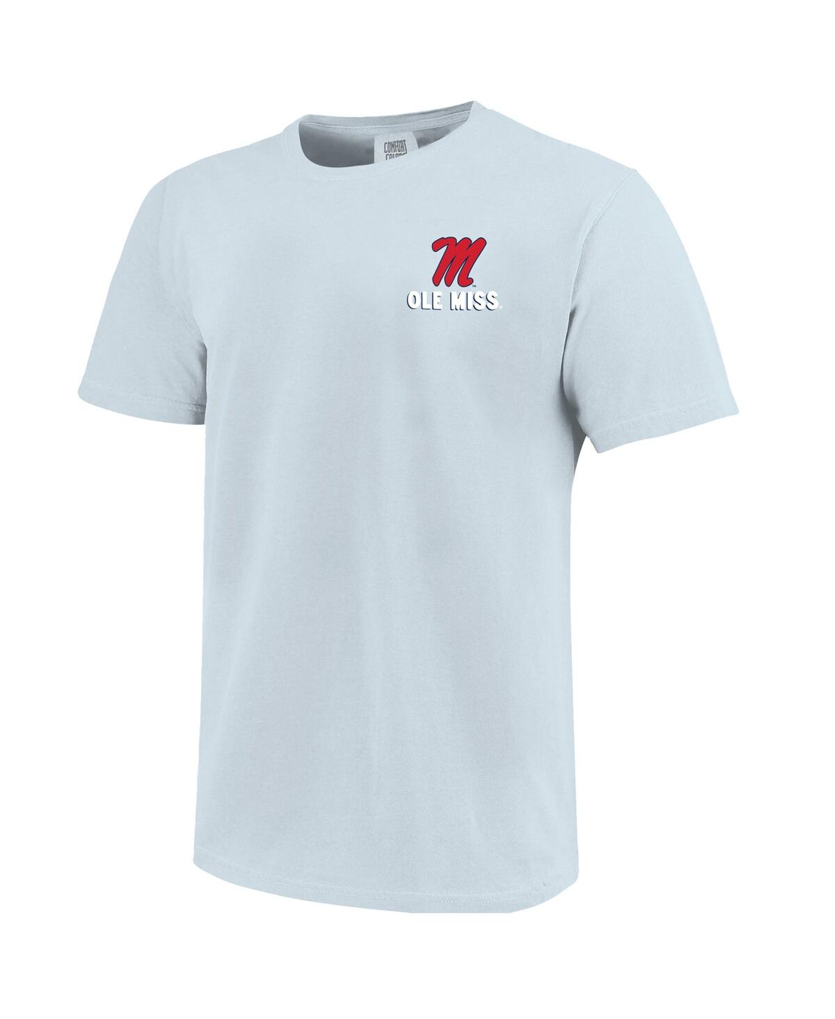 Image One Big Boys And Girls Light Blue Ole Miss Rebels Local Campus Scene T-shirt In Blue