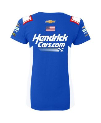 Women's Blue Kyle Larson HendrickCars.com Uniform T-Shirt
