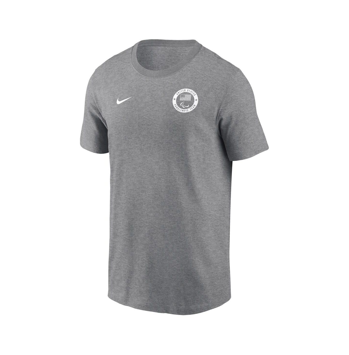 Мужская футболка Nike Gray U.S. Paralympics Team Issue Legend Performance — фото 3