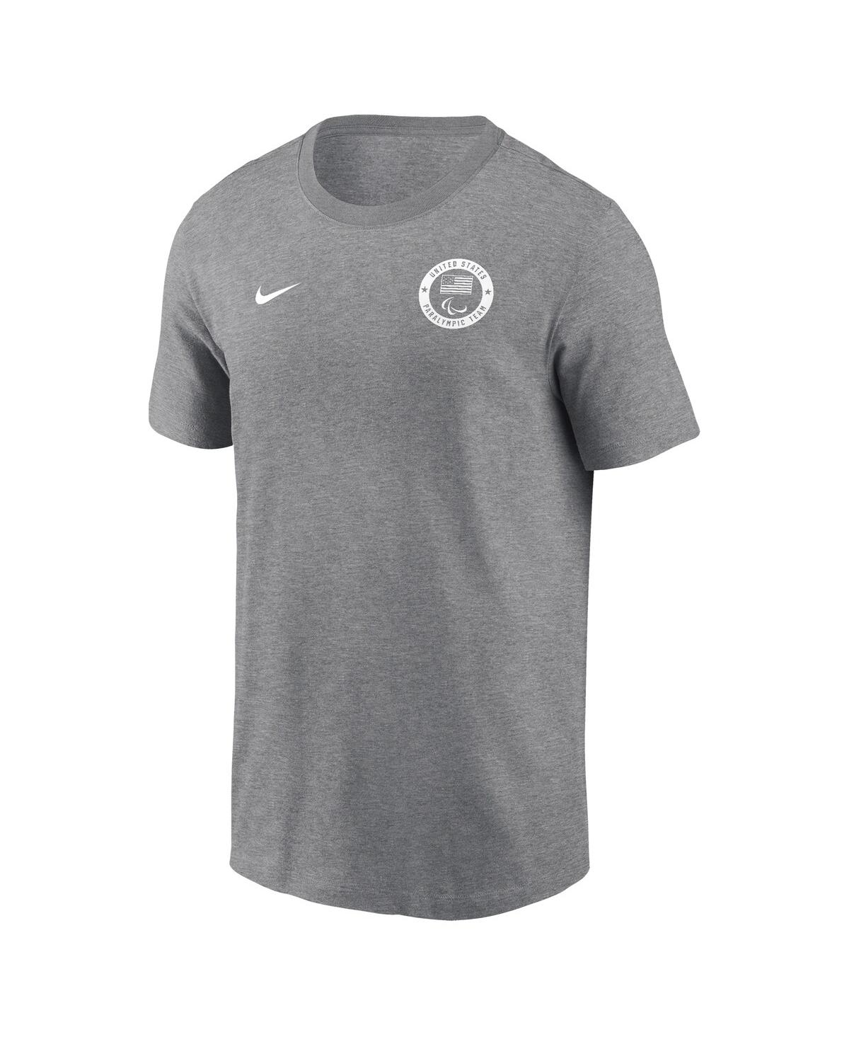 Nike Men's Gray U.s. Paralympics Team Issue Legend Performance T-shirt In Gray