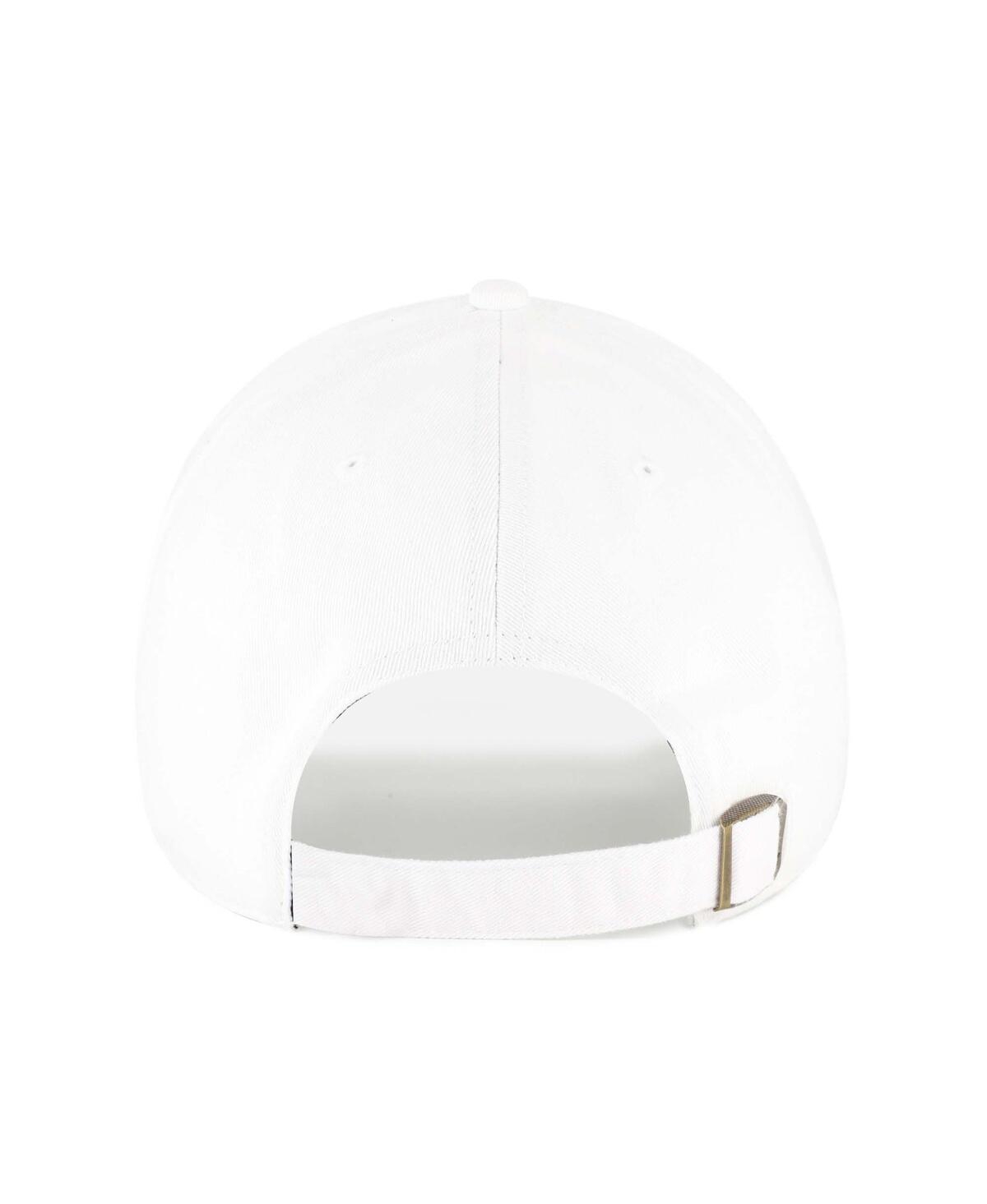 47 Brand Men's White Utah Utes Vault Clean Up Adjustable Hat In White
