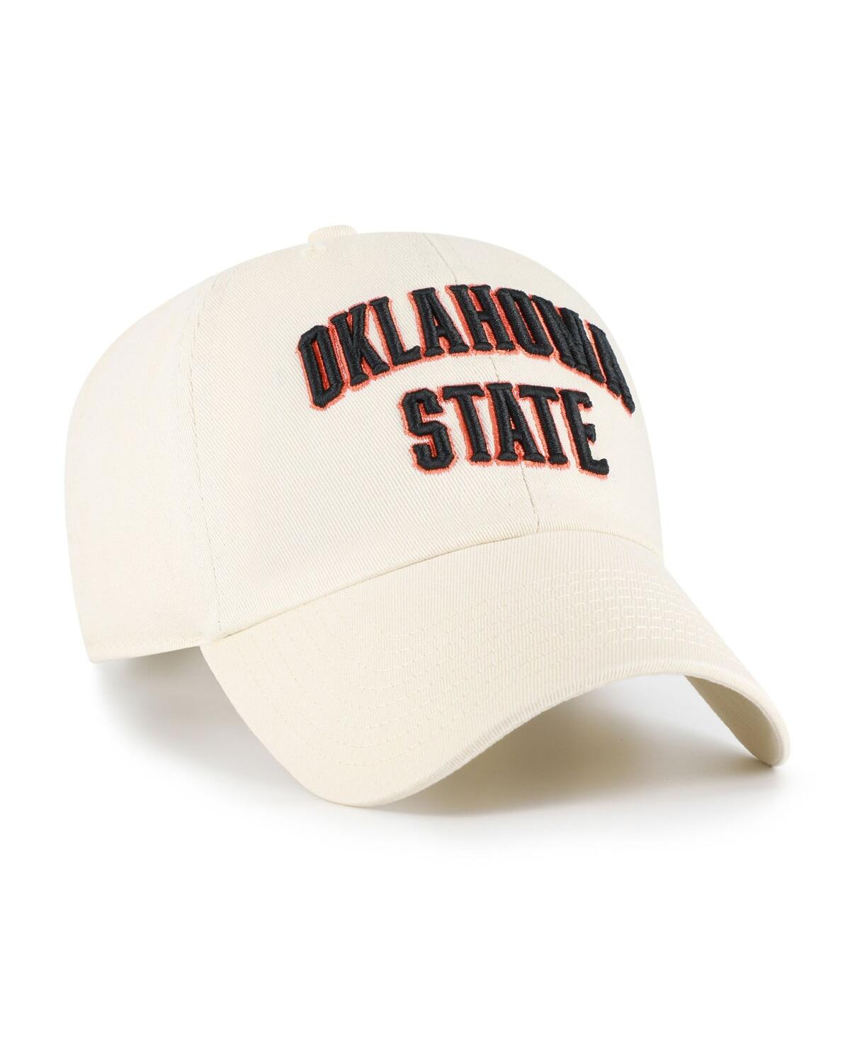 47 Brand Men's Sand Oklahoma State Cowboys Clean Up Adjustable Hat In Sand