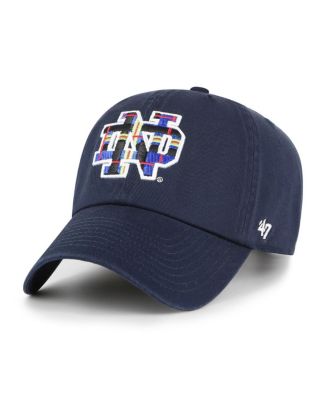 Men's Navy Notre Dame Fighting Irish Clean Up Adjustable Hat