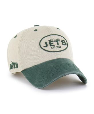 '47 Brand - Men's Khaki New York Jets Breaking Trail Clean Up Adjustable Hat