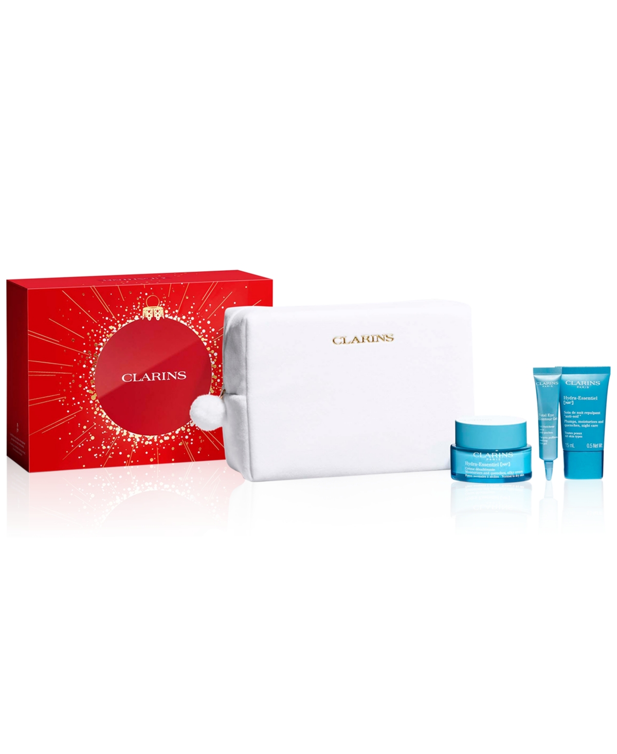 Clarins 4-pc. Hydra-essentiel Skin Care Starter Set In Transparent