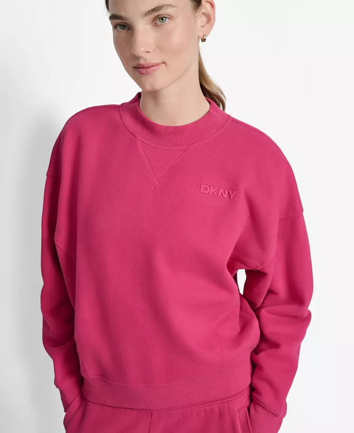 Women's Crew Neck Long Sleeve Sweatshirt - thumbnail 5