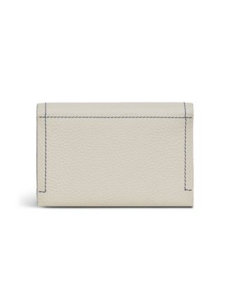 Cut Out Floral Flap Over Wallet