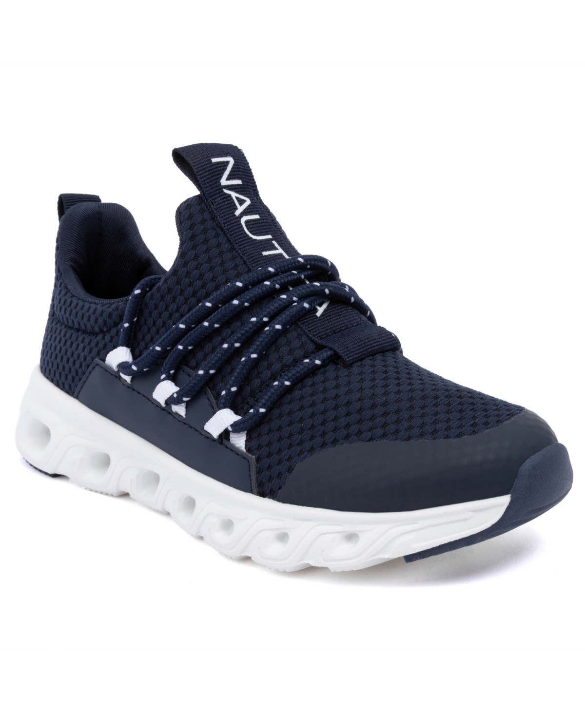 Nautica Big And Little Boys Morgan Slip-on Shoe In Blue