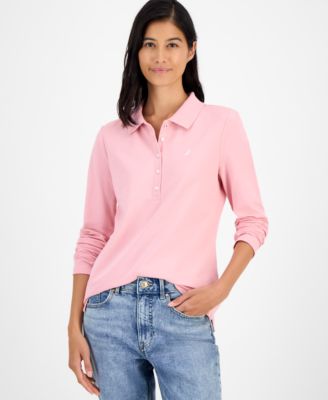 Women's Long Sleeve Polo Shirt