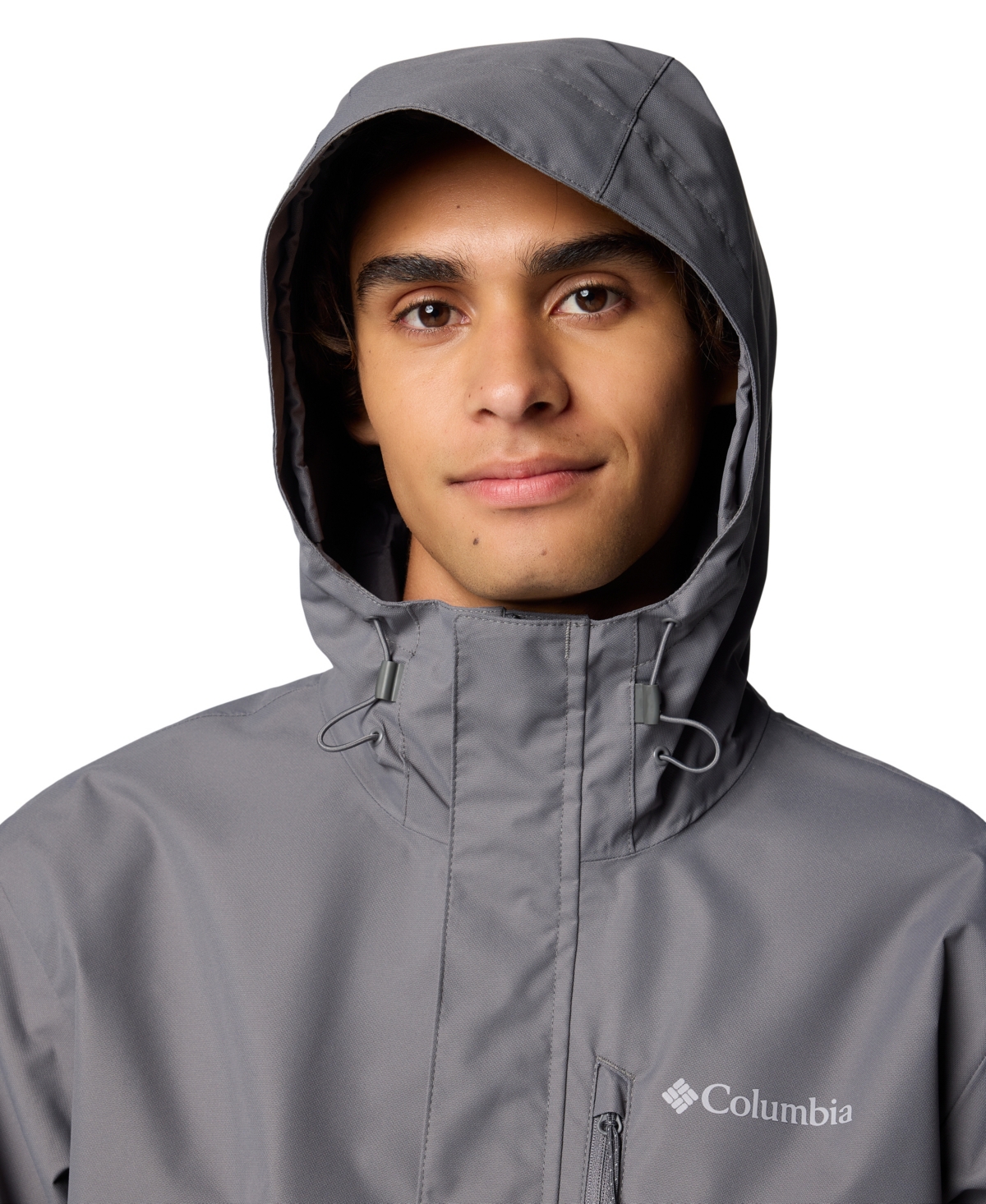Columbia Men's Ascender Water-resistant Softshell Jacket In Gray