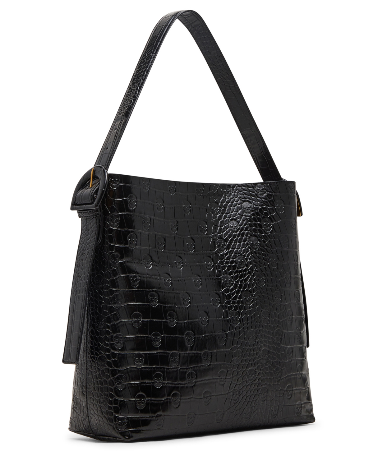 Betsey Johnson Headquarters Bucket Shoulder Bag In Black