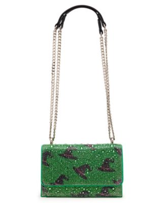 Betsey Johnson Hats Off Convertible Rhinestone Crossbody Bag - Macy's