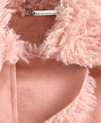 Girls' 4-8 Open-Front Collared Neck Jacket