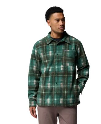 Men's Steens Mountain II Plaid Fleece Shirt Jacket
