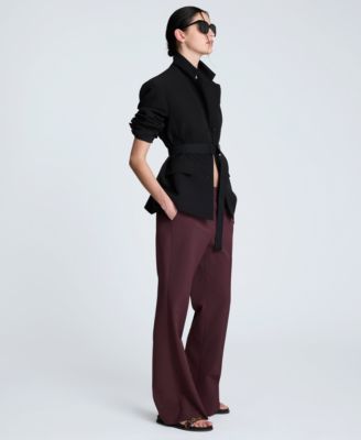 Women's Luxe Stretch Twill Three-Button Blazer