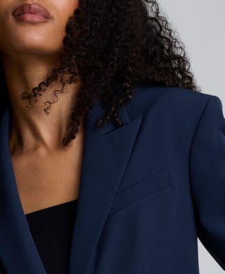 Women's Slim-fit Peak Lapel Blazer