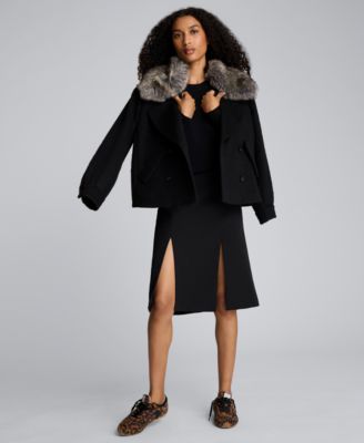 Women's High-rise Knee Length Skirt