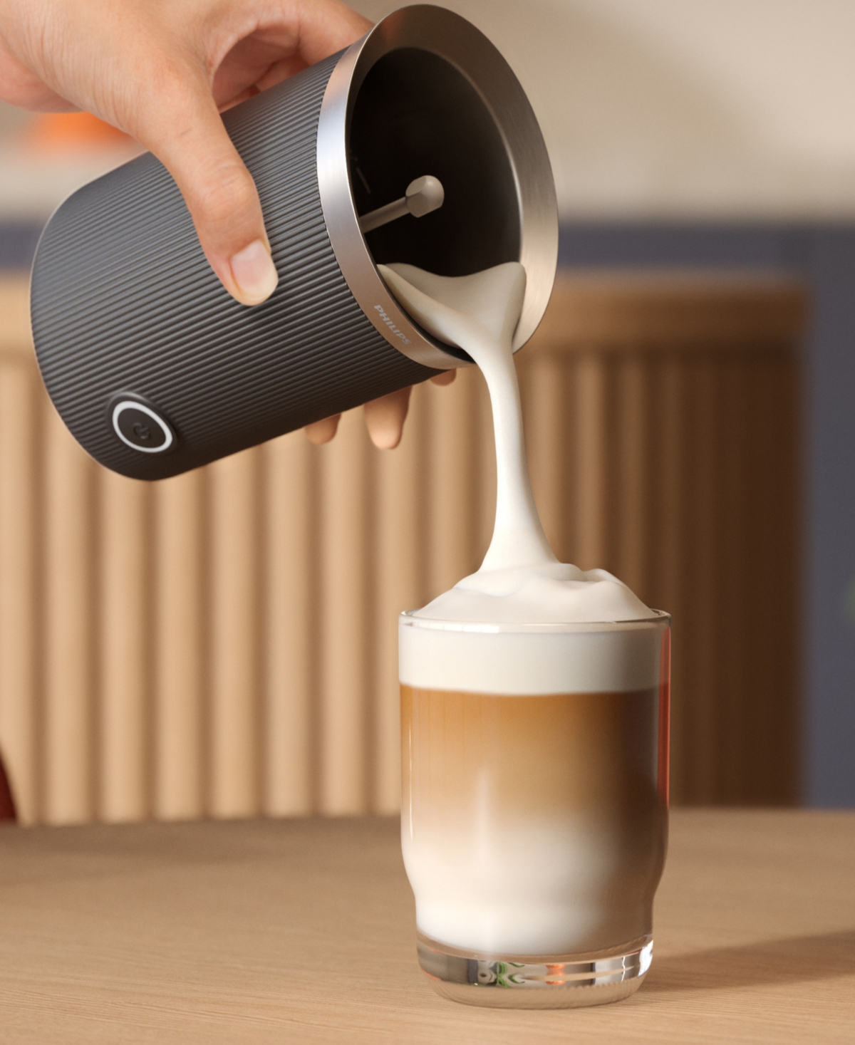 Philips Baristina Automatic Espresso Machine And Milk Frother Bundle In Black
