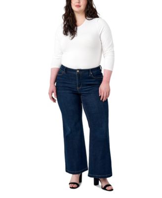 Plus Size Bella Wide Leg Jeans