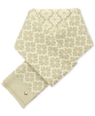 Spade Flower Tonal Scarf