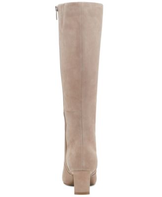 Women's Mabel Wide-Calf Suede Dress Boots