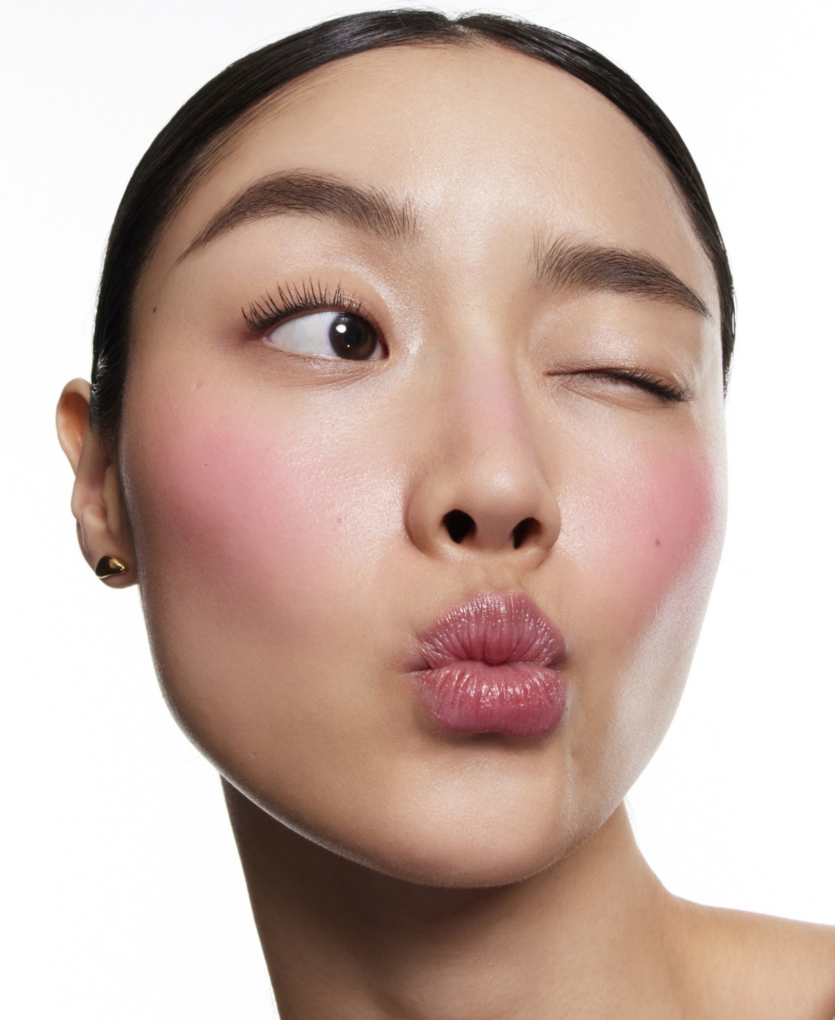 Lancôme Limited-edition Radiant Creamy Blush Stick In Transparent