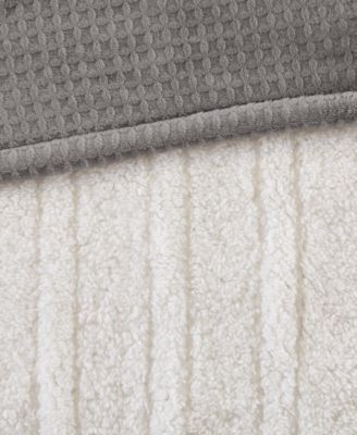 Heated Waffle to Sherpa Throw, 50" x 60"