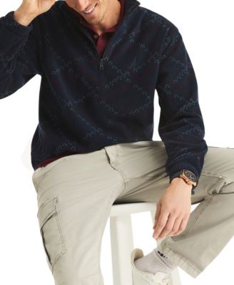 Men's Mock Neck Sweater