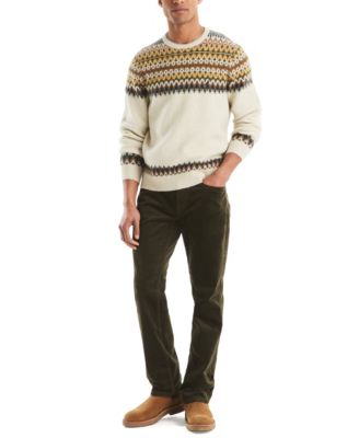 Men's Straight Fit Corduroy Pants