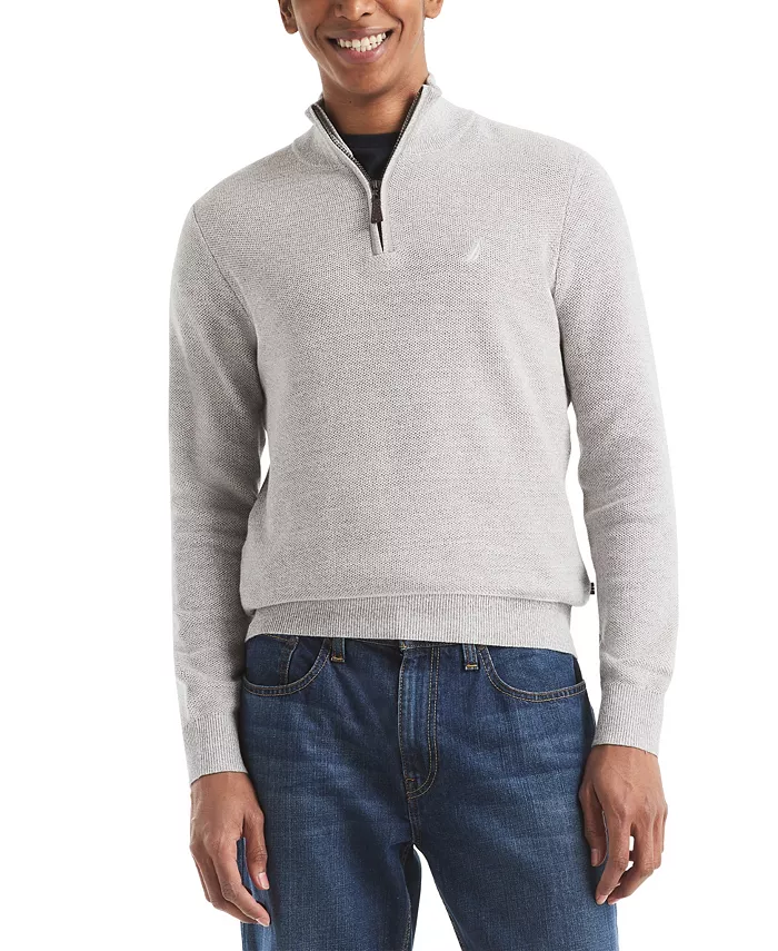 Men's Ribbed Collar Sweater - thumbnail 5