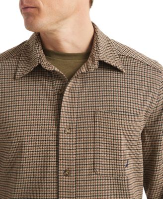 Men's Houndstooth Long Sleeve Shirt