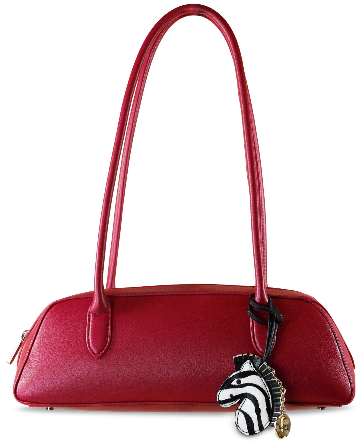 Sam Edelman Women's Nori Leather Bowler Medium Satchel Bag In Red