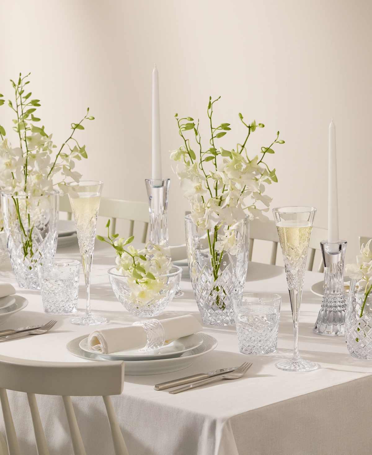 Waterford Celebrations Crystal Glass Tumblers Set Of Two In Transparent