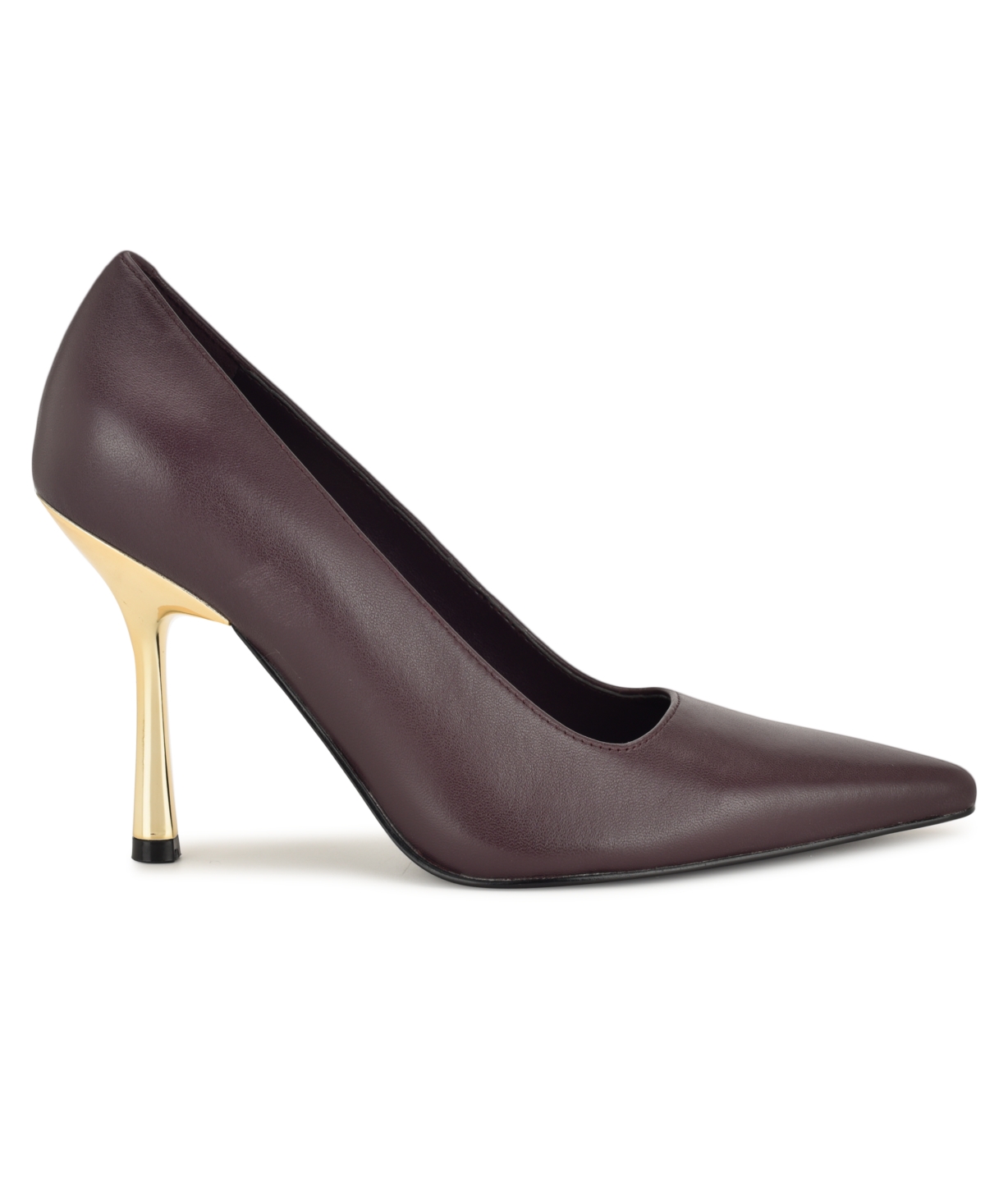 Nine West Jamiey Pointed Toe Pump In Brown